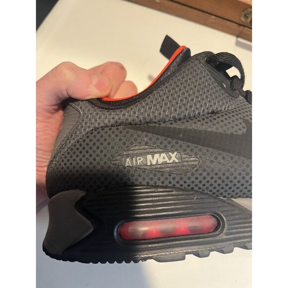 RARE NIKE AIR MAX 90 MID WINTER ANTHRACITE BLACK RED MEN’S 12  806850 006 main image 4